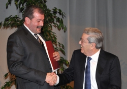 LUCA RIGOTTI NUOVO PRESIDENTE DEL GRUPPO MEZZACORONA CON Guido Conci